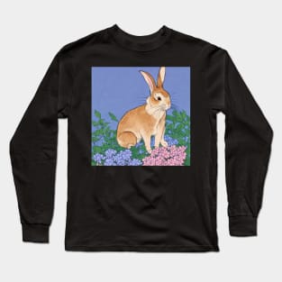 American Bunny Cute Giant Bunny Mom Long Sleeve T-Shirt